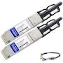 Miniatura de AddOn CAB-Q-Q-100G-4M-AO Compatible Arista Networks TAA 100GBase-CU Direct Attach Cable SFP+ to SFP+ 4 Metros
