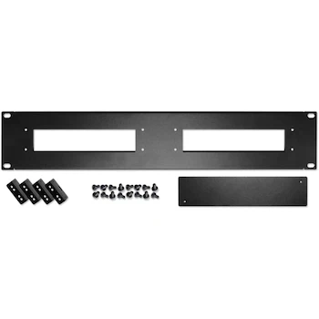 Imagen alusiva al producto Shuttle PRM01 Placa de Montaje 2U Negra para Dos XPC Slim PCs en Rack 19"
