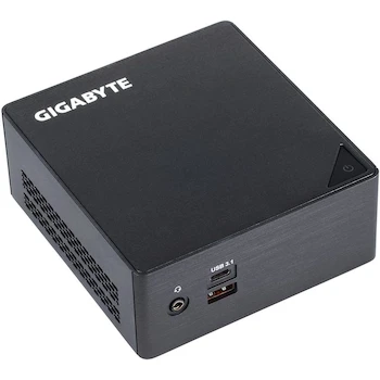 Imagen de referencia para Gigabyte BRIX GB-BKi3HA-7100 Barebone System Intel Core i3-7100U 7ma Gen Ultra Compact Mini PC Negro