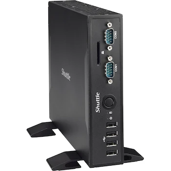 Imagen de referencia para Shuttle DS57U Mini PC Barebone Fanless Negro Intel Celeron 3205U 1.3L Slim Desktop
