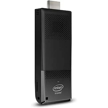 Imagen alusiva al producto Intel Compute Stick BOXSTK1A32SC BLKSTK1A32SC, Black, Model STK1A32SC, Intel Atom x5-Z8330, 2GB DDR3L-1600, 32GB eMMC, MicroSDXC, Dimensions 113x38x12mm, Series Sterling City