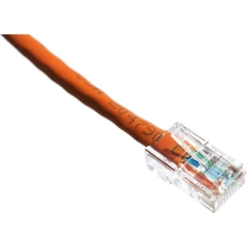 Imagen de referencia para Axiom C5ENB-O50-AX 50ft (15.24m) Cat5e 350MHz Non-Booted RJ45 Male-to-Male Patch Cable, Orange