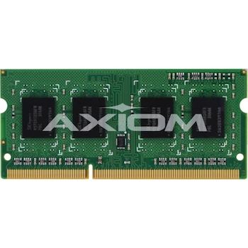 Imagen de referencia para Módulo de Memoria RAM Axiom AX Series DDR3 SDRAM 4 GB (1x4GB) 1600 MHz DDR3-1600/PC3-12800 SO-DIMM 204-pin Unbuffered Non-ECC 1.5V Modelo FPCEM760AP-AX para Portátiles Fujitsu Dimensiones 6.76x0.38x3 cm Peso 100g