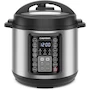 Miniatura de Chefman Multicooker 9 en 1 de 6 Cuartos Negro - Olla a Presión Programable RJ40-6-V3-MX