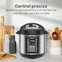 Miniatura de Chefman Multicooker 9 en 1 de 6 Cuartos Negro - Olla a Presión Programable RJ40-6-V3-MX