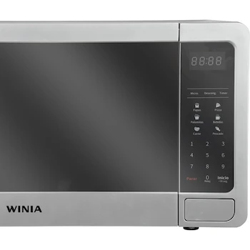 Imagen 4 de Winia Horno de Microondas 0.7 p3 Modelo KOS-63MSSA Color Plata