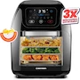 Miniatura de Chefman - Freidora Digital Multifuncional + Asador, Deshidratador, Horno de Convección, Modelo RJ38-10-RDO-V2, Capacidad 10L, Color Negro, Tamaño Pequeño