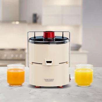 Imagen 2 de Extractor de Jugos Turmix Jr. Ciclone TU03, 2 en 1 Exprimidor de Cítricos, Color Beige, Modelo Cyclone Jr