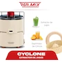 Miniatura de Extractor de Jugos Turmix Jr. Ciclone TU03, 2 en 1 Exprimidor de Cítricos, Color Beige, Modelo Cyclone Jr