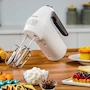 Miniatura de Oster Batidora de Mano FPSTHM3532 6 Velocidades Blanca Mango Ergonómico