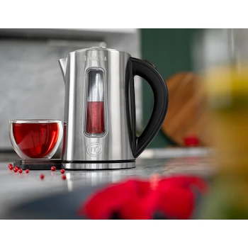 Imagen 2 de Hukën x MasterChef Tetera Eléctrica STEEL-FUSE 1.7L Hervidor de Agua con Infusor de Té Removible Acero Inoxidable