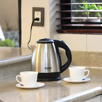 Imagen 2 de TURMIX Hervidora de Agua Eléctrica 1.5 Litros Acero Inoxidable Modelo B08RR664WB Color Acero