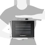 Miniatura de Elite Gourmet Deshidratador de Alimentos EFD-308 con 4 Bandejas de Acero Inoxidable Negro