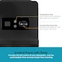 Miniatura de Elite Gourmet Deshidratador de Alimentos EFD-308 con 4 Bandejas de Acero Inoxidable Negro