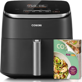 Imagen de referencia para Cosori TurboBlaze 9 en 1 Freidora de Aire 6 Qt / 10 L Revestimiento Cerámico Premium Gris Oscuro