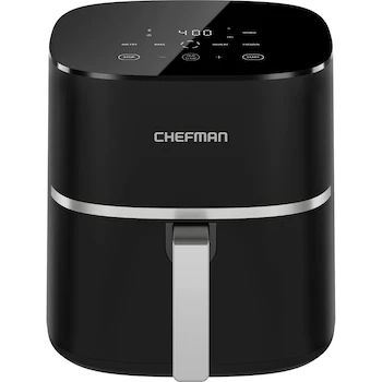 Imagen 1 de Freidora De Aire Digital Chefman, TurboFry, Tamaño Familiar, Capacidad de 5 Litros (5 Quart / 4.73 L), Color Negro, Modelo RJ38-5T-MX