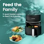 Miniatura de Freidora De Aire Digital Chefman, TurboFry, Tamaño Familiar, Capacidad de 5 Litros (5 Quart / 4.73 L), Color Negro, Modelo RJ38-5T-MX