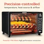 Miniatura de Gourmia GTF7460 Digital French Door Air Fryer Toaster Oven 24L 6-Slice Large Black