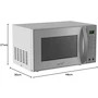 Miniatura de Horno de microondas Acros 0.7 pies cúbicos (20 L) Blanco modelo AM-1807W