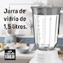 Miniatura de TAURUS GAUDI Blanco | Licuadora con Vaso en Forma de Diamante de Vidrio de 1.5 L | Modelo GAUDÍ | Serie Gaudi | Dimensiones 18.5 x 25 x 36 cm | Peso 2.3 kg