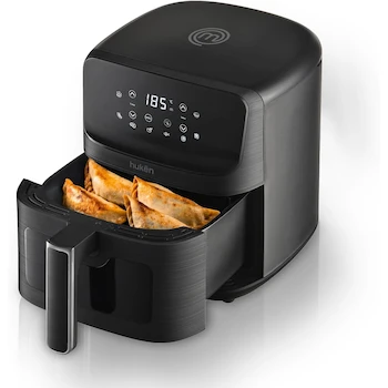 Imagen 3 de Hukën x MasterChef® StylePro™ – Freidora de Aire Multifuncional 4.5L Acero Inoxidable con Ventana y Luz Interna