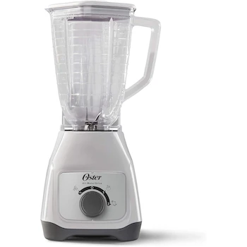 Imagen de referencia para Oster® Licuadora con Vaso de Plástico de 1.25 L y Control de Perilla Modelo BLSTKAP-WRD-013 Color Blanco