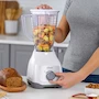 Miniatura de Oster® Licuadora con Vaso de Plástico de 1.25 L y Control de Perilla Modelo BLSTKAP-WRD-013 Color Blanco