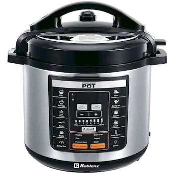 Imagen alusiva al producto Olla de Presión Eléctrica Koblenz Kitchen Magic Pot 8 Litros Color Plata Modelo KMP-1200 IN