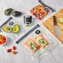 Miniatura de FoodSaver Bolsas Reutilizables con Cierre al Vacío Quart, 10 Unidades