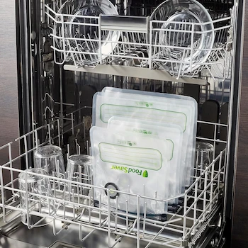 Imagen 5 de FoodSaver Bolsas Reutilizables con Cierre al Vacío Quart, 10 Unidades