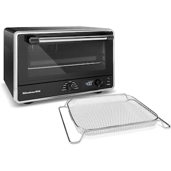 Imagen 5 de KitchenAid KCO124LBM Horno de Mesa Digital con Freidora de Aire 21 Litros Negro Mate