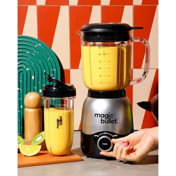 Imagen 5 de NutriBullet Magic Bullet Licuadora Personal 500W 3 Piezas Color Negro