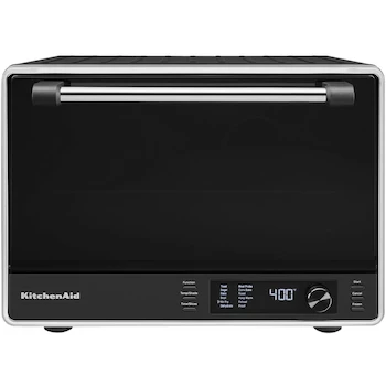 Imagen 2 de KitchenAid Horno de Mesa Doble Convección con Freidora de Aire y Sonda de Temperatura KCO224 Negro Mate 24L