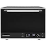 Miniatura de KitchenAid Horno de Mesa Doble Convección con Freidora de Aire y Sonda de Temperatura KCO224 Negro Mate 24L