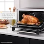 Miniatura de KitchenAid Horno de Mesa Doble Convección con Freidora de Aire y Sonda de Temperatura KCO224 Negro Mate 24L