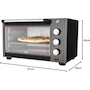 Miniatura de Oster Horno Tostador de 45 L con Tecnología de Convección TSSTTV0045 Color Negro