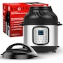 Miniatura de Instant Pot Duo Crisp 11 en 1 Freidora de Aire y Olla Eléctrica a Presión 6 Litros / 6 Quart Acero Inoxidable