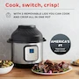 Miniatura de Instant Pot Duo Crisp 11 en 1 Freidora de Aire y Olla Eléctrica a Presión 6 Litros / 6 Quart Acero Inoxidable