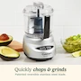 Miniatura de Cuisinart Mini-Prep Plus Procesador de Alimentos DLC-2ABC Cromo Cepillado 3 Tazas (24 oz)