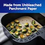 Miniatura de Reynolds Kitchens Forros de Freidora de Aire Desechables, Hojas de Papel Pergamino sin Blanquear, 9 x 9 pulgadas, 50 Unidades
