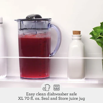 Imagen 5 de Breville Juice Fountain Cold Plus Extractor de Jugos BJE530, Acero Inoxidable, 70 onzas