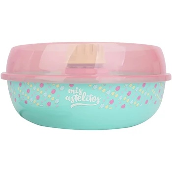 Imagen 2 de Mis Pastelitos - Máquina de Algodón de Azúcar Eléctrica para Hogar, Modelo B0CN2VLV7K, Color Principal Rosa con Detalles, Incluye Bastones y Guía de Recetas