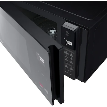 Imagen 3 de LG MS1596DIR.BBKFLAT Microondas NeoChef Inverter, color Negro, 1.5 Pies Cúbicos