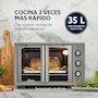 Miniatura de Oster Horno Eléctrico con Freidora de Aire 35 L Gris TSSTTV35FDMAFNS-1MX