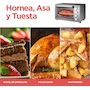 Miniatura de Black+Decker Horno Eléctrico Freidora de Aire 3 en 1 con Rostizador TO4315SS-LA Gris Acero Inoxidable