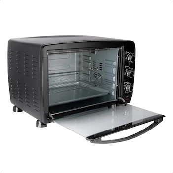 Imagen 5 de Horno Tostador DAEWOO DOT-1666 Color Negro Capacidad 40 Litros Dimensiones 38 cm Profundidad x 53 cm Ancho x 36 cm Alto