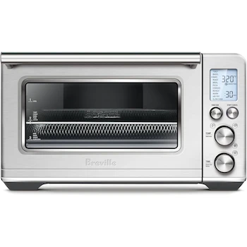 Imagen 2 de Breville the Smart Oven™ Air Fryer, Modelo BOV861BSS1BNA1, Color Acero Inoxidable, Capacidad 22 Litros, Dimensiones 28 x 37 x 47 cm, Serie Smart Oven