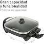 Miniatura de TAURUS ODISEO | Sartén Eléctrico Negro | Rectangular | 2.5 Litros | 30 cm | Altura 16 cm | Tapa de Vidrio Refractario | Recetario Incluido