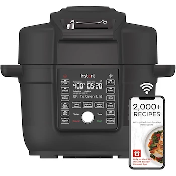 Imagen de referencia para Instant Pot Duo Crisp Ultimate Tapa con WIFI, Freidora de Aire 13 en 1 y Olla de Presión, 6.5 Quart / 6 Litros, Negro
