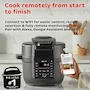 Miniatura de Instant Pot Duo Crisp Ultimate Tapa con WIFI, Freidora de Aire 13 en 1 y Olla de Presión, 6.5 Quart / 6 Litros, Negro